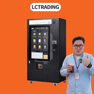 [최신모델] 롯데 LVM6341KAD 무인카페창업 원두커피자판기 자판기사업 카페장비
