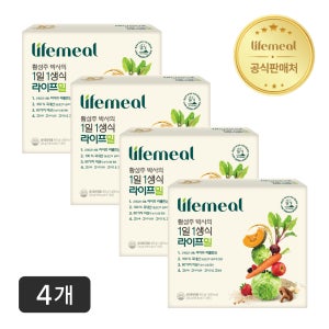 황성주 박사의 1일 1생식 라이프밀 동결건조 식사대용 420g, 4개