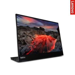 레노버 ThinkVision 14인치 2.2K IPS 휴대용 포터블 터치 모니터 3년보증