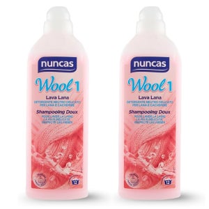 Nuncas 눈카스 울 캐시미어 울샴푸 세탁세제 유연제 Wool1 750ml 2개