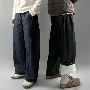 남자기모청바지 생지데님 남자밴딩청바지 벌룬데님