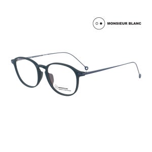 무슈 블랑 명품 안경테 MS-FABRICE 377 스퀘어 뿔테 여자 남자 안경