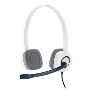 로지텍 스테레오 헤드셋 H150 화이트