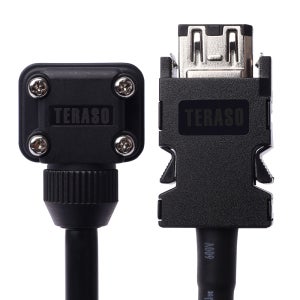 미쓰비시 엔코더 서보 케이블 하네스 1m L고정형 / MR-J3ENCBL ~