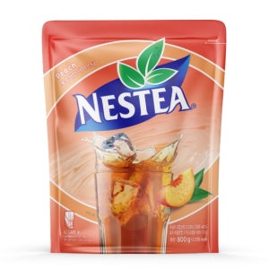네스티 복숭아 아이스티 파우치 800g 10개 1박스