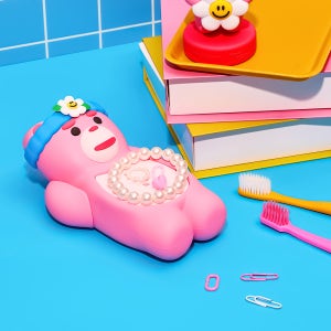 [위글위글X벨리곰] 욕실 비누 트레이 - Smile We Love