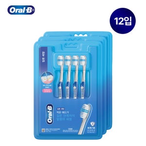오랄비 깊은세정 고탄력 초미세모 틈새클린 12개입