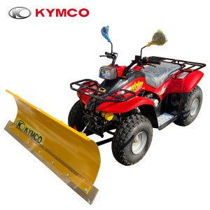 제설바이크 킴코 사륜오토바이 MXER125 눈삽 윈치장착