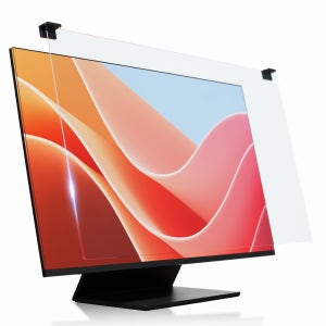 엑씨 24인치 모니터 블루라이트 차단 모니터 강화유리