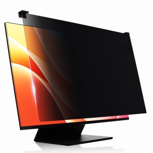 엑씨 32인치 모니터 블루라이트 차단 프라이버시 모니터 보안필름 강화유리