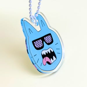 픽스티 투명 아크릴 키링 주문제작 80mm이하 소량 굿즈