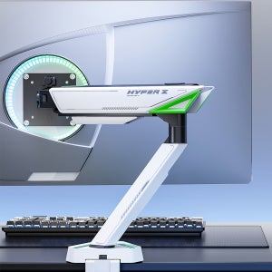 오레즈 고중량 메카 기계식 스프링 RGB 모니터 암 ASS1S