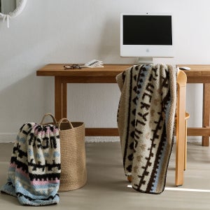 포슬퐁신 럭키 플리스 블랭킷 담요 S/L 2Size