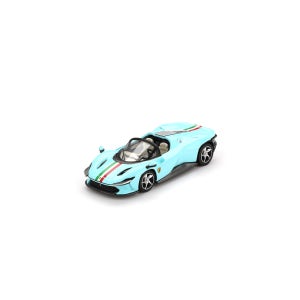 BBR Models 프리미엄 페라리 SP3 데이토나 라이트 블루 1:64 다이캐스트 자동차 미니어처 모형