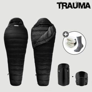 트라우마 텔타 1500 알파인 동계용 구스 다운 침낭