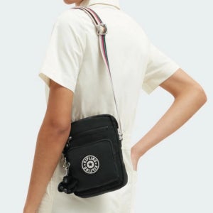 키플링 일본한정판 블랙 스트라이프 크로스백 군네 가벼운 여행가방 여성가방 선물