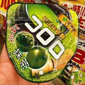 (기간한정)UHA 코로로 말차맛 40g / 일본 녹차맛 코로로 젤리 / 일본 과자