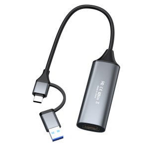 4K 60Hz HDMI to USB A/C 캡쳐보드 방송 영상 제작 LS-UHCAP