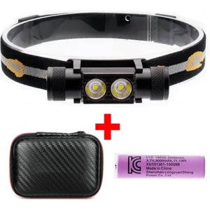 울트라코어 RJ2000 헤드랜턴 배터리포함 / 방진 방수 조선소 안전모 헤드램프