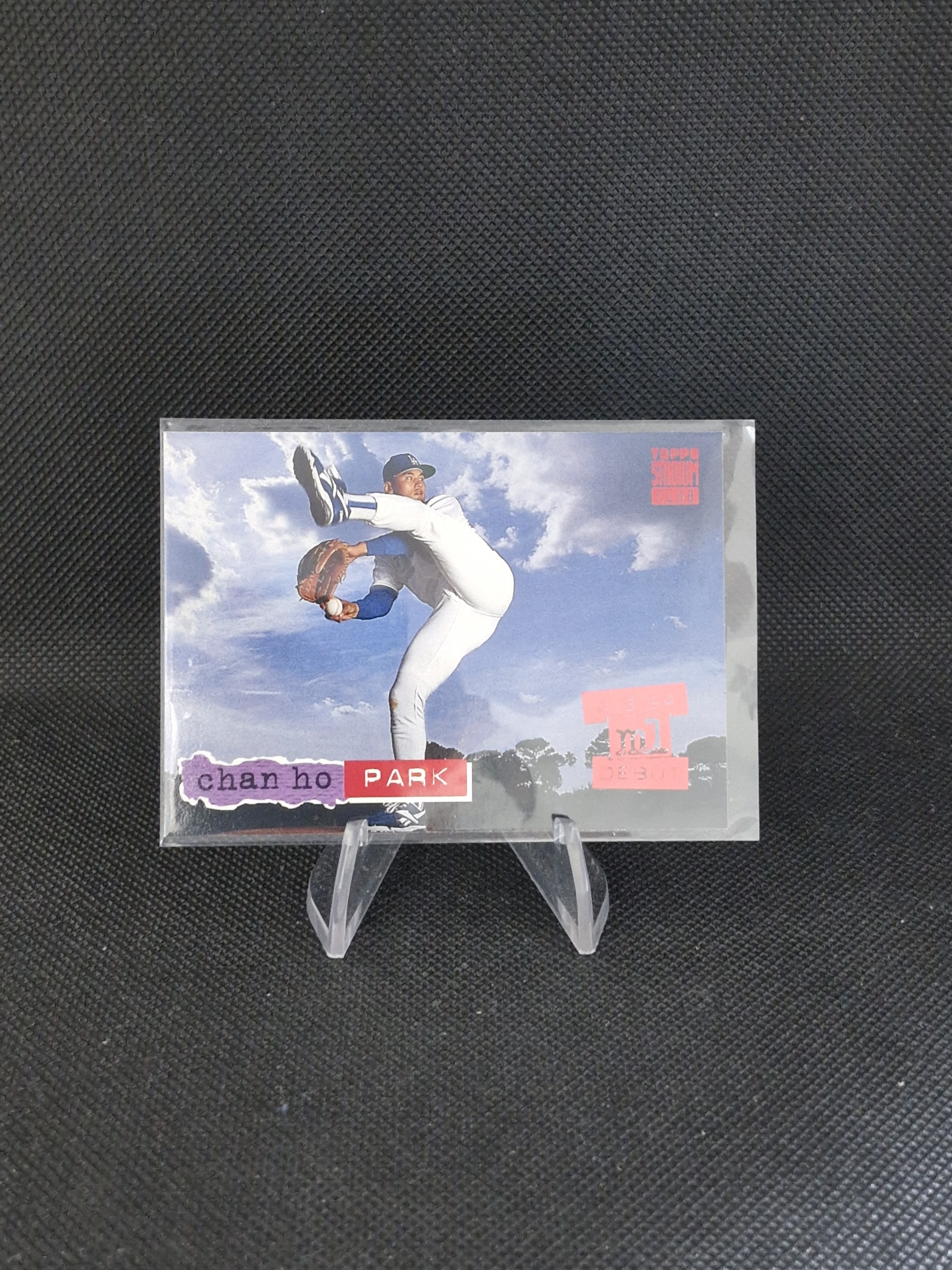 1994 TOPPS STADIUM 루키 1ST 데이이슈 박찬호카드
