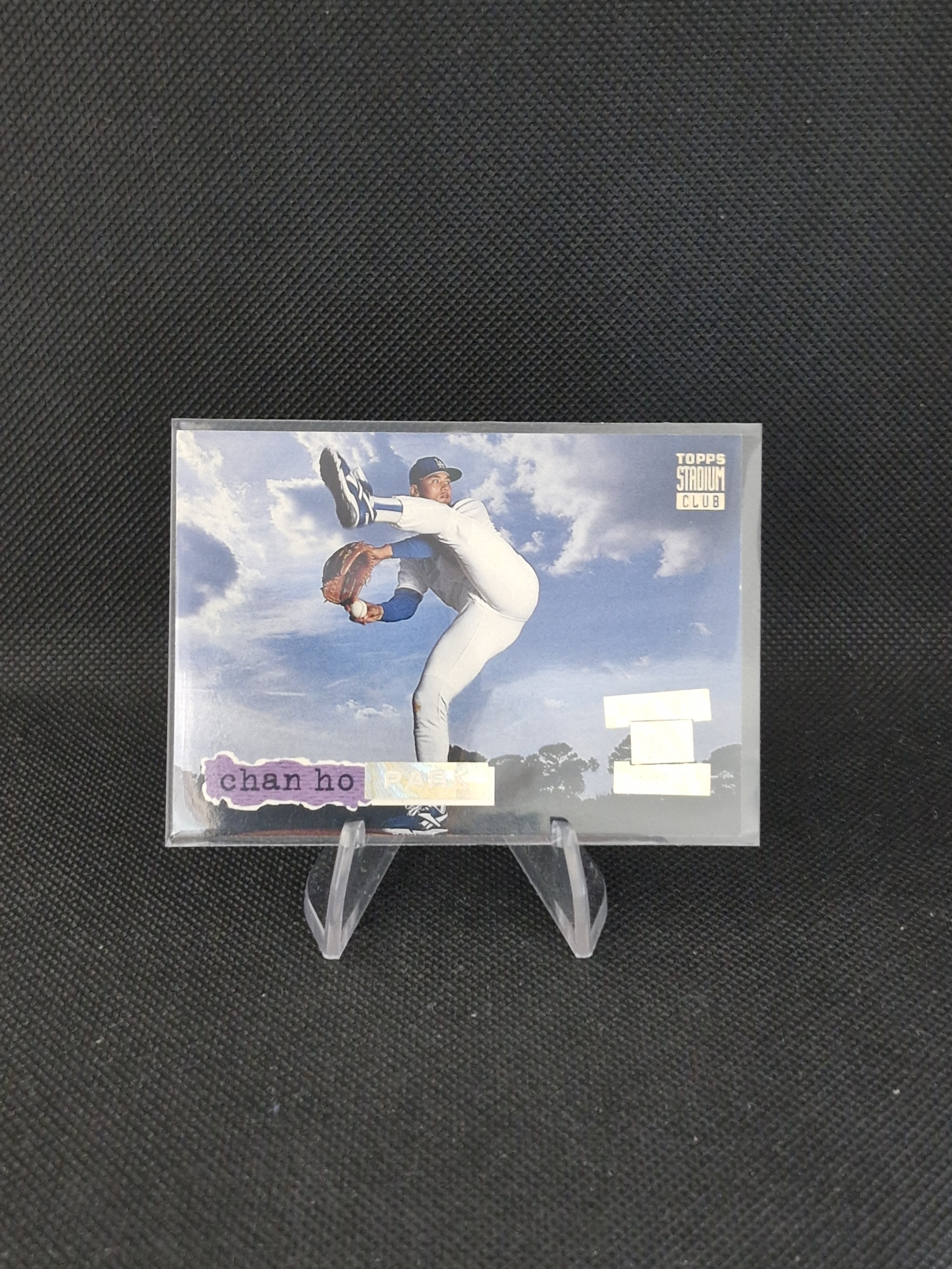 1994 TOPPS STADIUM 루키 1ST 골든 레인보우 박찬호카드