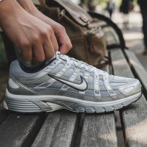 나이키 P6000 운동화 메탈릭 실버 그레이 런닝화 IH4465-095