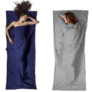 휴대용 수면시트 침낭 이너라이너 캠핑 차박 호텔 침대시트 여행