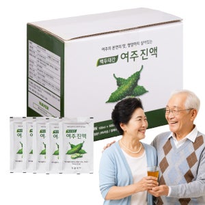 시골장터 여주 진액 100포 100ml 백두대간 건강나라 국산 여주즙 국내산