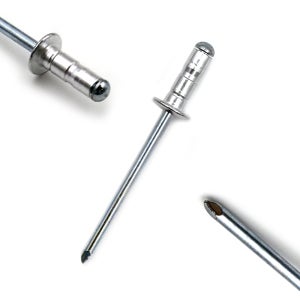 알루미늄 리벳 못 블라인드 리뱃 리베트 멀티타입 철판 고정 피스 소량 10개 3.2x8