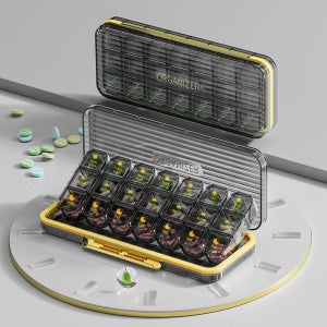 휴대용 약통 알약 케이스 U299 U399 요일 시간 소분 알약케이스U299