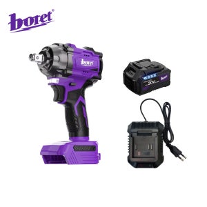 보레트 21V 충전 전동 임팩 렌치 하이토크 배터리1개세트 BIW-21002M 마끼다 호환