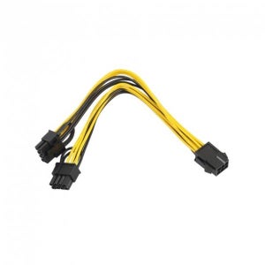 조이쿨 VGA 6P to 8P+8P 케이블 20cm