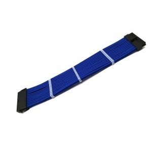 조이쿨 24핀 연장슬리빙 케이블 블루 30cm