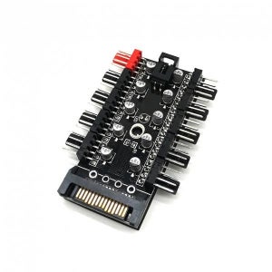 조이쿨 SATA 3핀 쿨링팬 허브 8포트 분배기