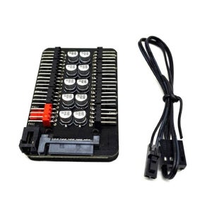 조이쿨 SATA PWM 쿨링팬 허브 10포트 분배기 개별 콘덴서