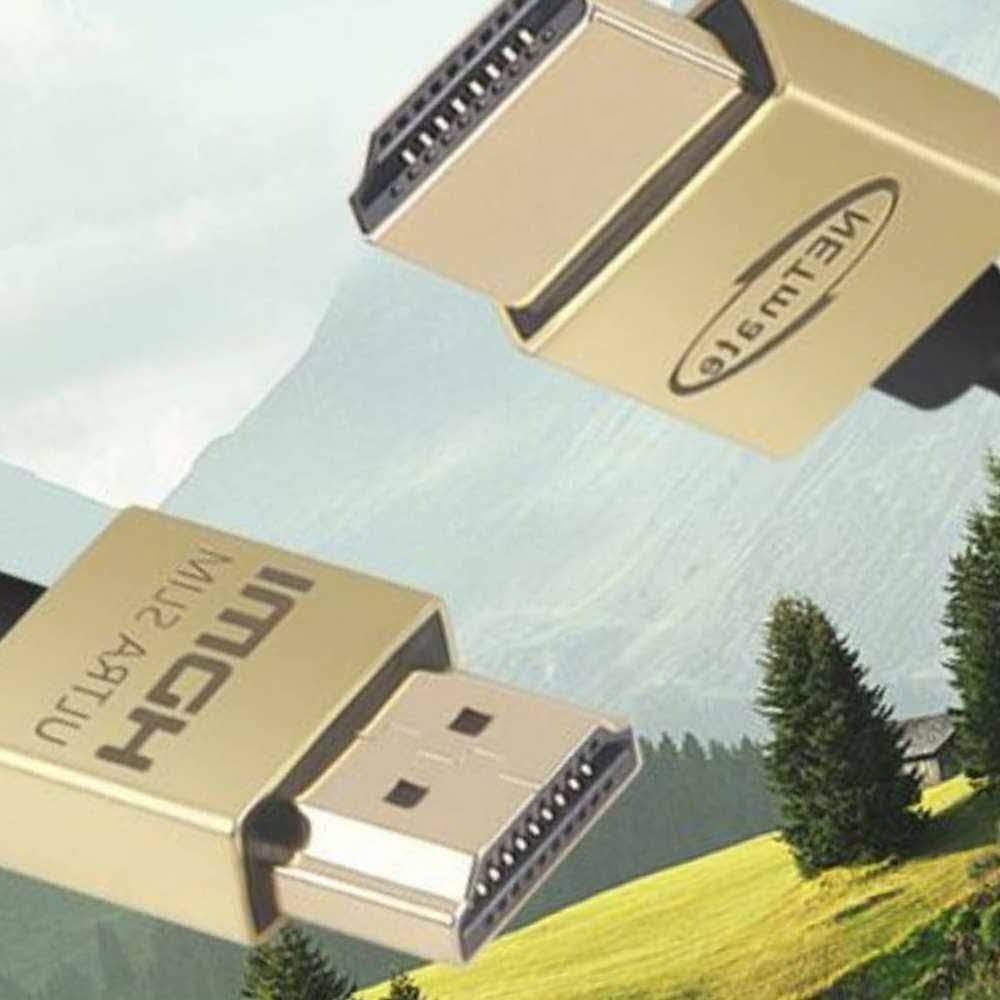 NP2 HDMI 2.1 울트라 슬림 케이블 1m 모니터선종류 컴퓨터부품