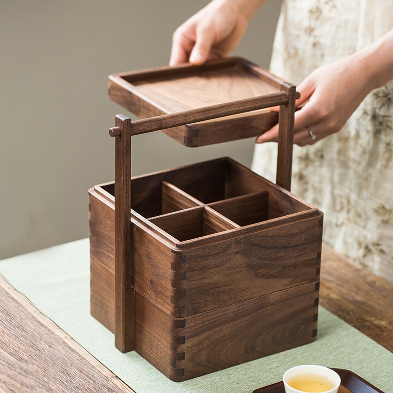 보온쿡 원목 손잡이 보온 도시락