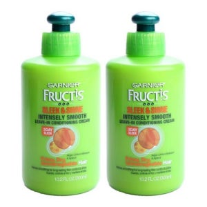 가르니에 프럭티스 슬릭 샤인 인텐슬리 스무스 리브 인 컨디셔닝 크림 300ml 2개