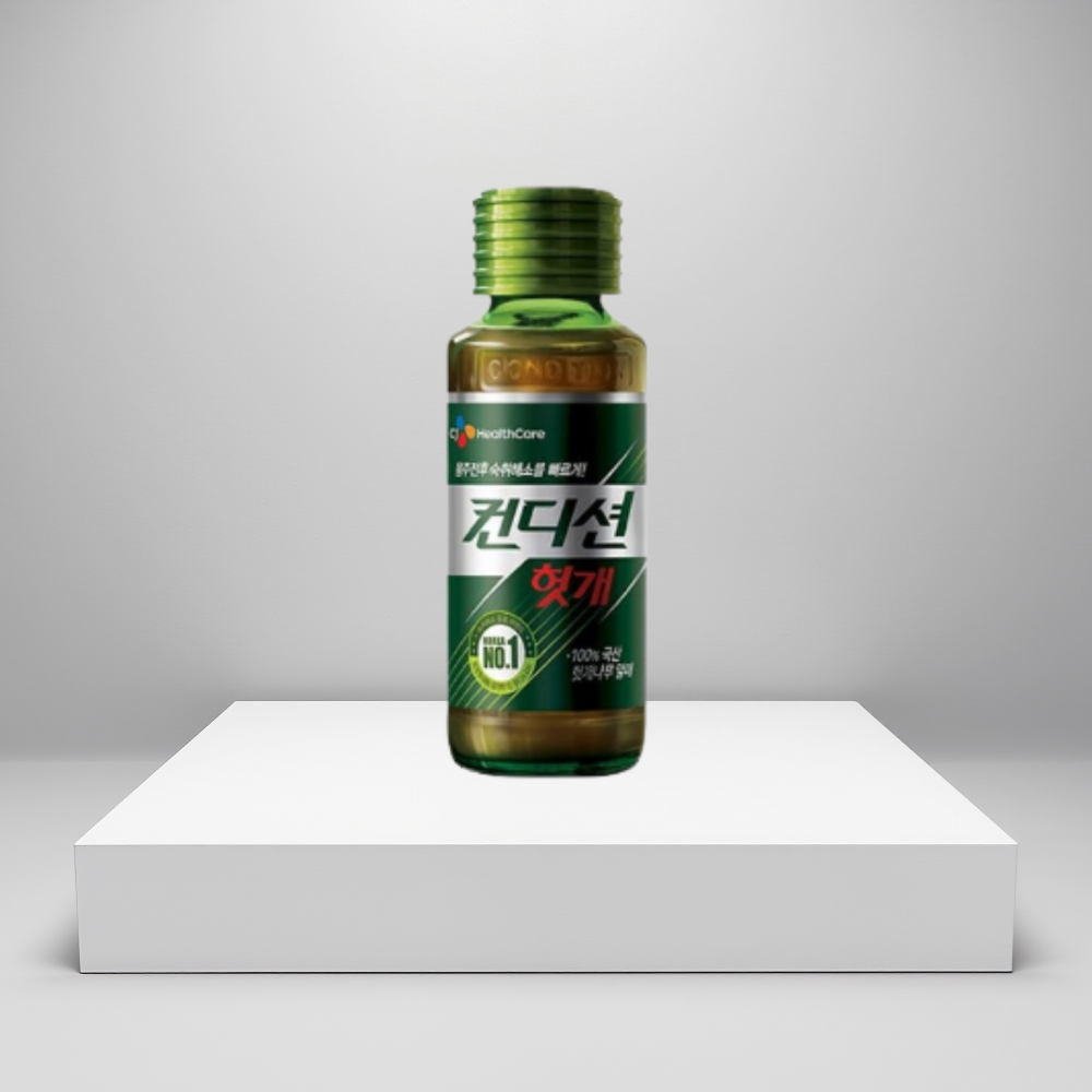 컨디션 헛개 100ml x 20병 / 숙취해소 인체적응<b>시험</b> 완료