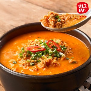 김치 콩비지찌개 국내산 콩비지 가정식 혼밥 간편식 밀키트 비지찌개, 500g, 5개