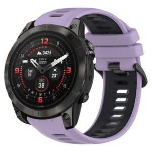 가민 에픽스 프로 Gen 2 47mm 호환 러너 트랙 실리콘 스트랩