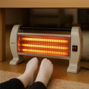 전기히터 발난로 전기 미니 난로 스토브 히터 사무실 캠핑 욕실 온열기