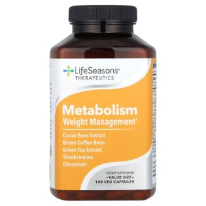 (아이허브) LifeSeasons Metabolism 체중 관리 베지 캡슐 140정 해외직구