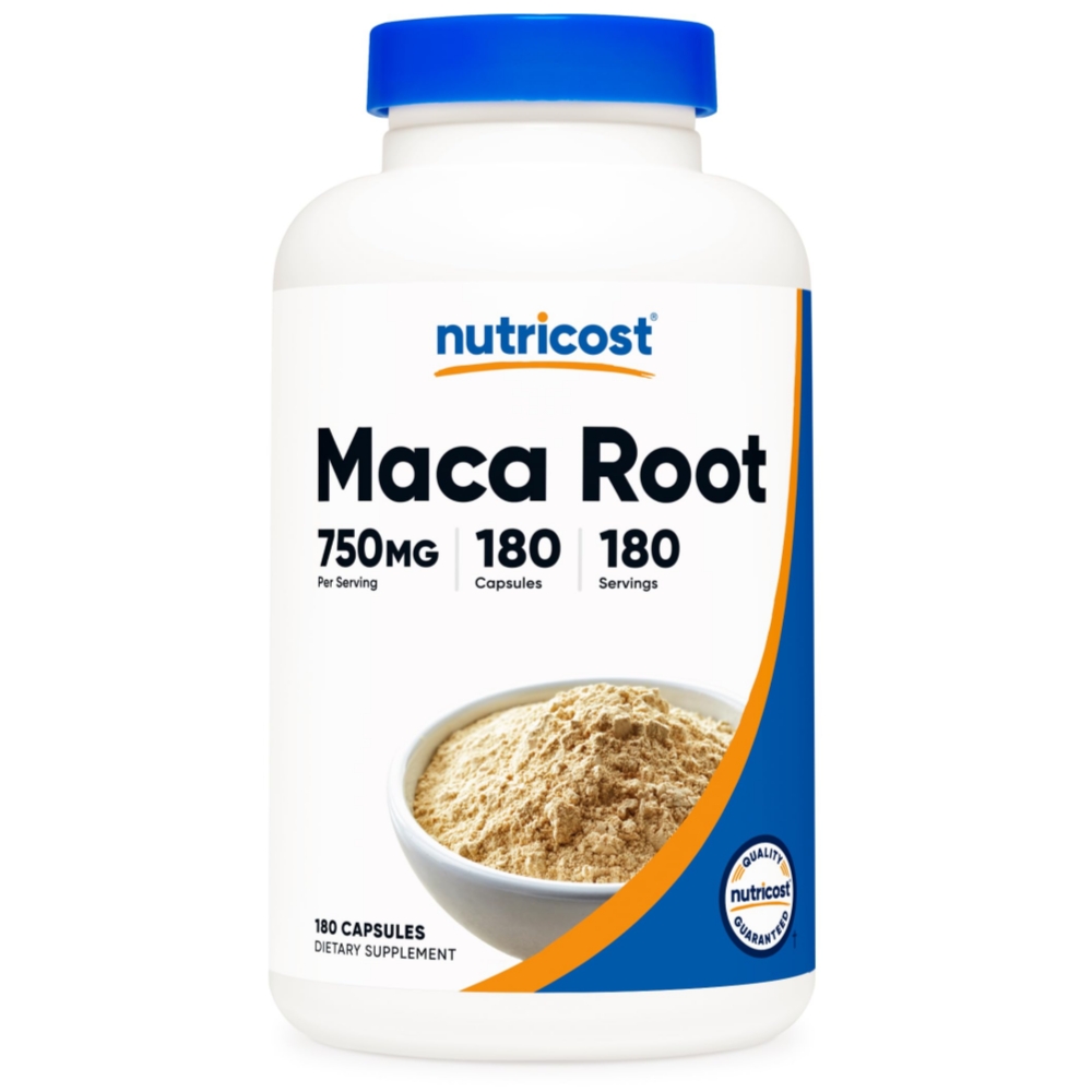 뉴트리코스트 <b>마카</b> 뿌리 <b>Maca Root</b> 180<b>캡슐</b>