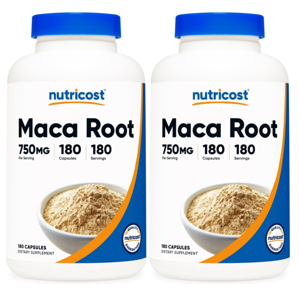 뉴트리코스트 <b>마카</b> 뿌리 <b>Maca Root</b> 180<b>캡슐</b> x2개