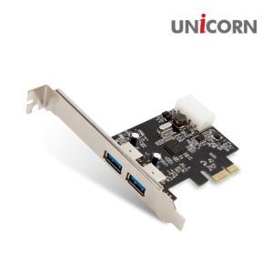 유니콘 UPC-302 USB3.0 2포트 PCI Express 카드