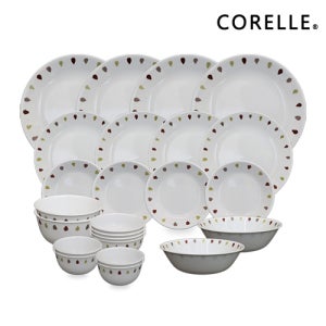 코렐 신혼그릇 씨드 4인세트 24P