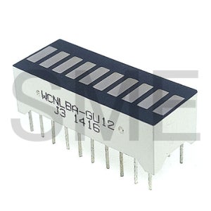 FND 10칸 세그먼트 녹색 바엘이디 WCNLBA-GU12