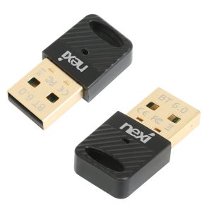 블루투스6.0 USB 동글 데스크탑 PC 무선 리시버 이어폰 수신기 NX1581
