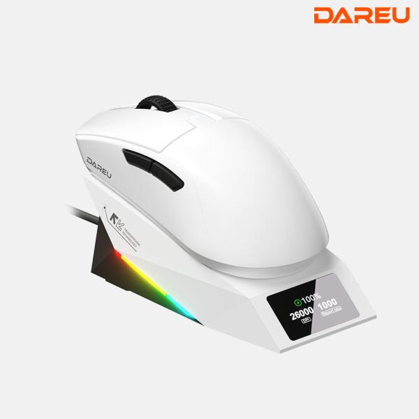 다얼유 A950GD CONSUMER 초경량 충전독 유 무선 게이밍 사무용 마우스